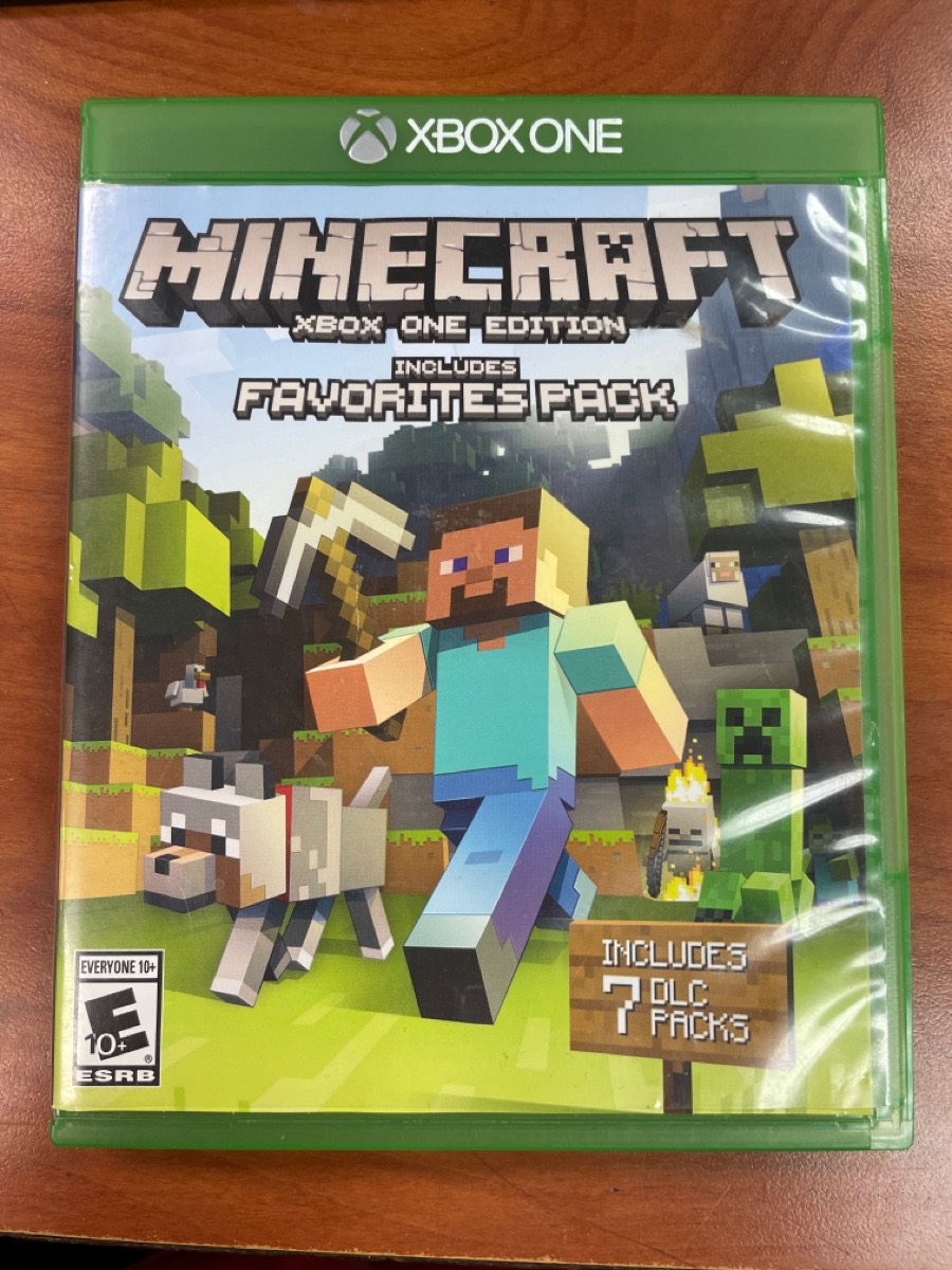 Used Microsoft Minecraft Xbox One Favorites Pack Video Game Good Buya