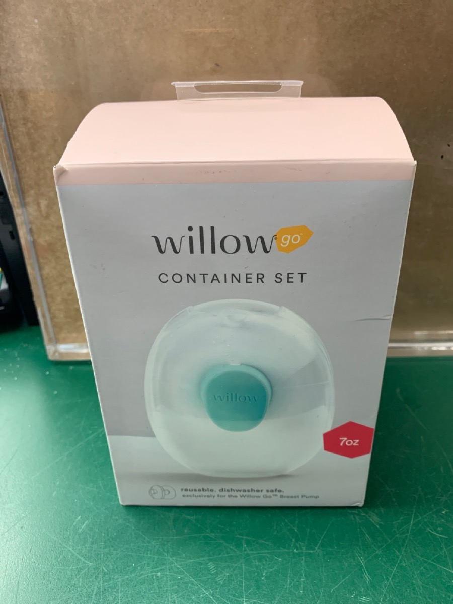 WILLOW GO 7 oz Container Set for The Willow Go Breast Pump Brand New Buya