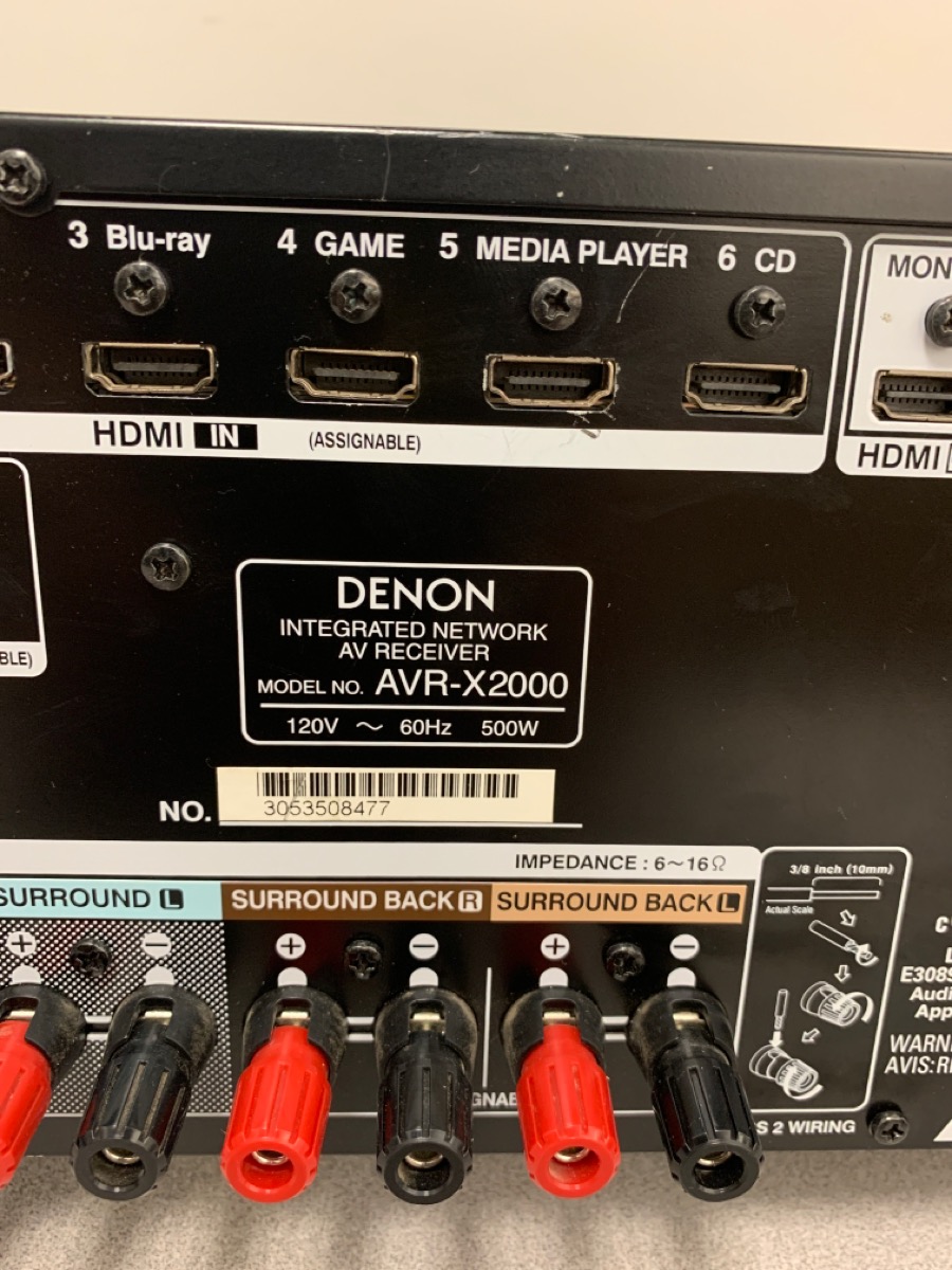 DENON AVRX2000 Good Buya