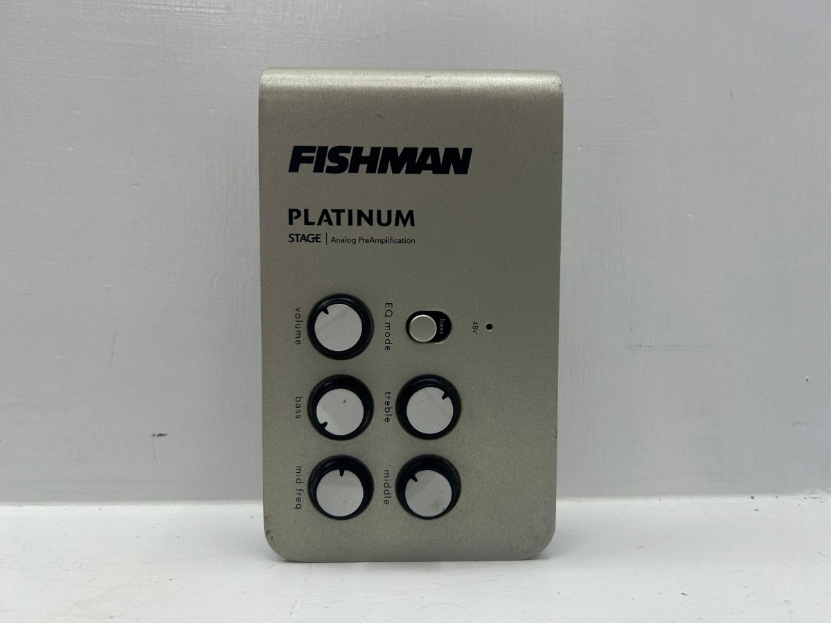 Fishman Platinum Stage Acoustic Guitar Preamp Good Buya