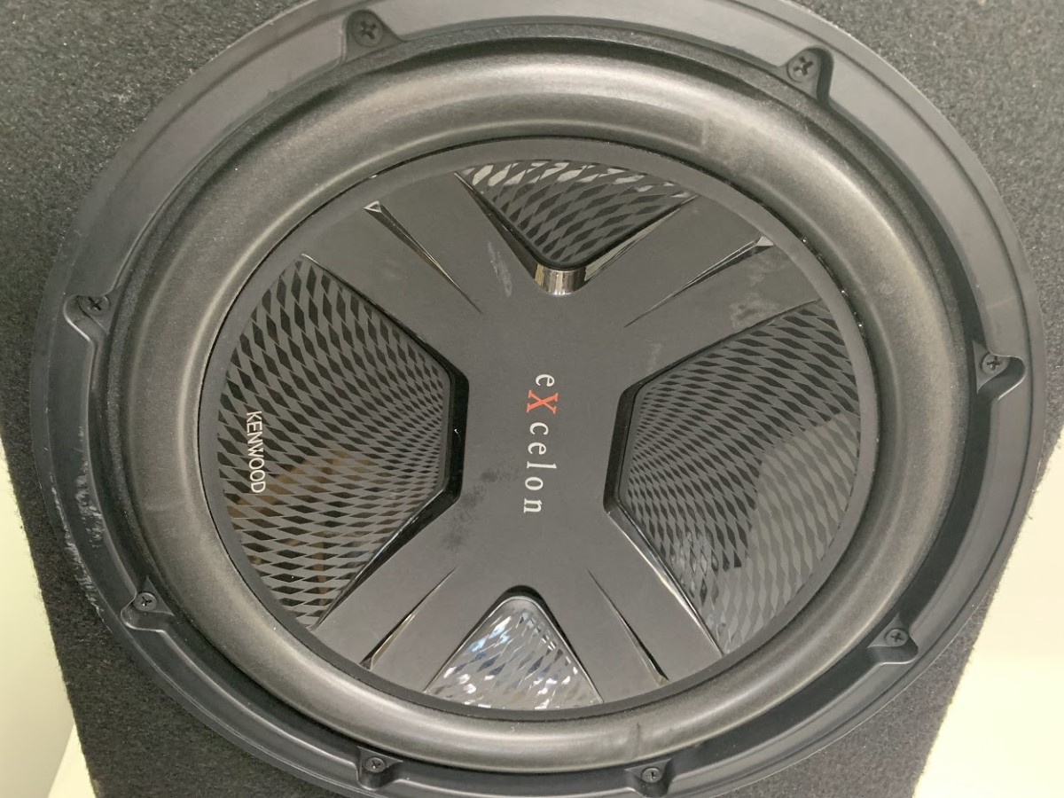 Kenwood Excelon Dual 12" Subwoofers W/ Box Very Good Heartland
