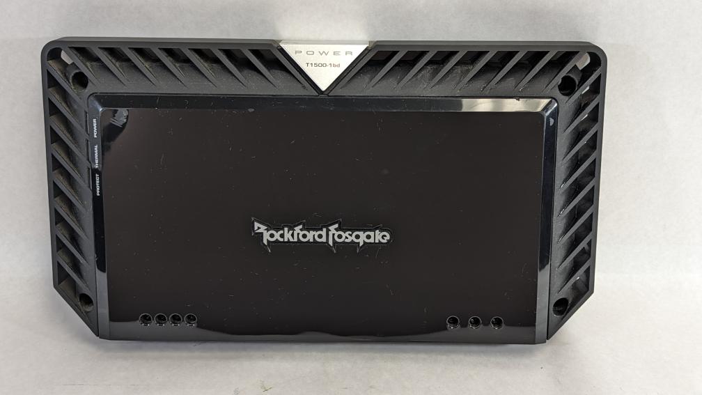 Rockford Fosgate T15001BD 1500W Mono Channel Power Amplifier Very Good