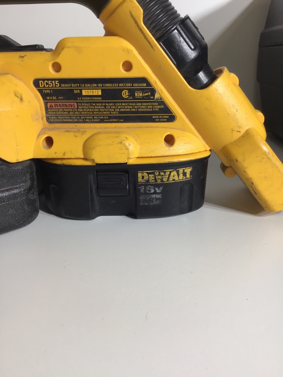 DEWALT DC515 TOOL WITH BATTERY Like New Buya