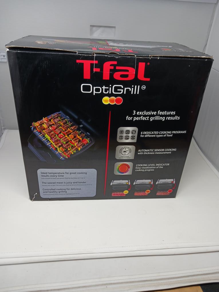 TFal OptiGrill SERIES 8351s1 Meat Grill Automatic Sensor Indoor
