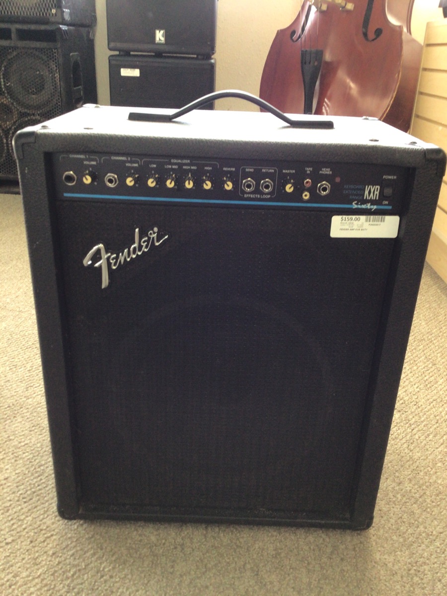 FENDER KXR SIXTY EXTENDED RANGE KEYBOARD AMP. GREAT TONE, REVERB. Very
