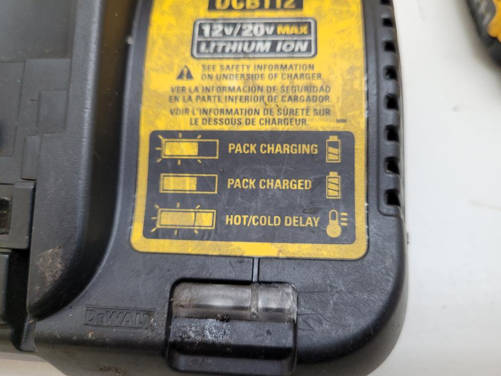 Dewalt Dcb203 And Dcb112 20v Xr 20ah Battery And Charger Combo 20v Max Li Ion Good Buya 4646