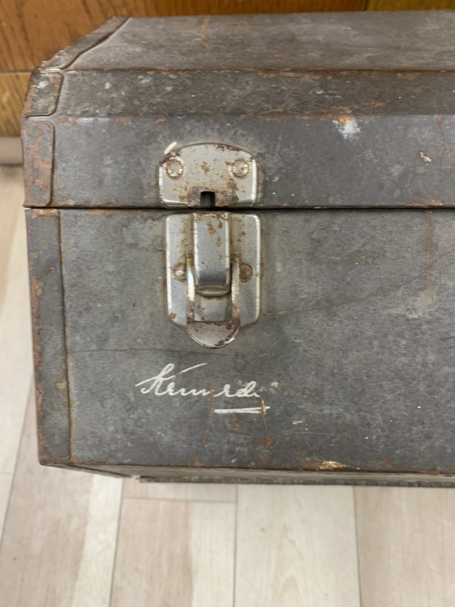 Vintage Kennedy No.1022 Cantilever Style Tool or Hobby Box 22" Restoration Need Acceptable