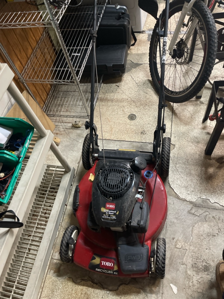 TORO RECYCLER 149CC 21" GAS POWERED LAWN MOWER Good Sharp Assets LLC