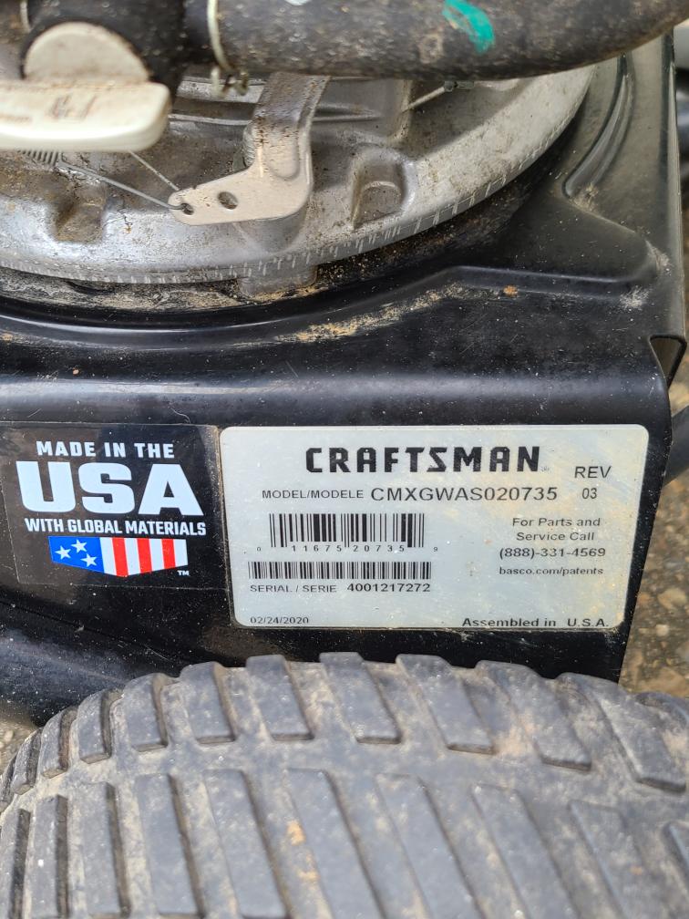 CRAFTSMAN CMXGWAS020735 3200 PSI 2.4 MAX GPM PRESSURE WASHER (SERandi