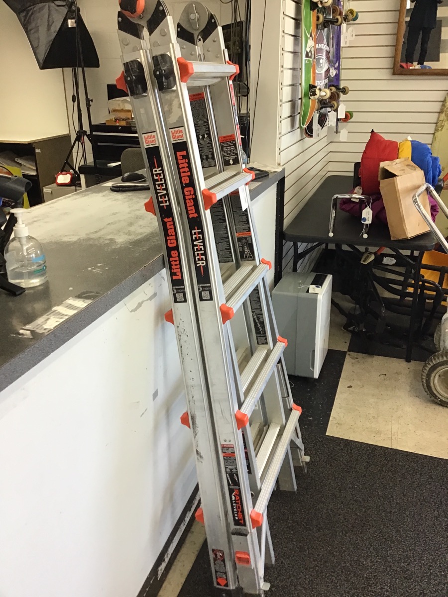 LITTLE GIANT LADDER SYSTEMS RATCHET LEVELER Like New Pawn 1 Spokane WA