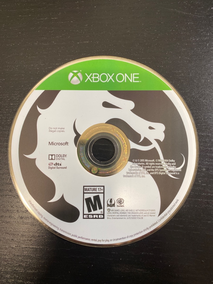 Mortal Kombat Xl Microsoft Xbox One 2016 Disc Only Good Buya 2254