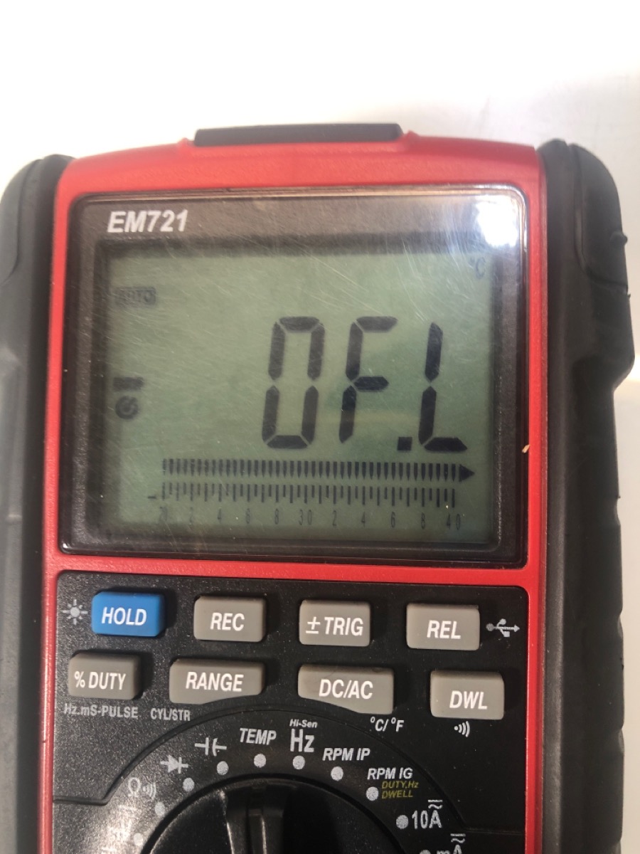 MAC TOOLS EM721 DIGITAL MULTIMETER & ANALYZER W/ MANUAL/CD/LEADS/CARRY