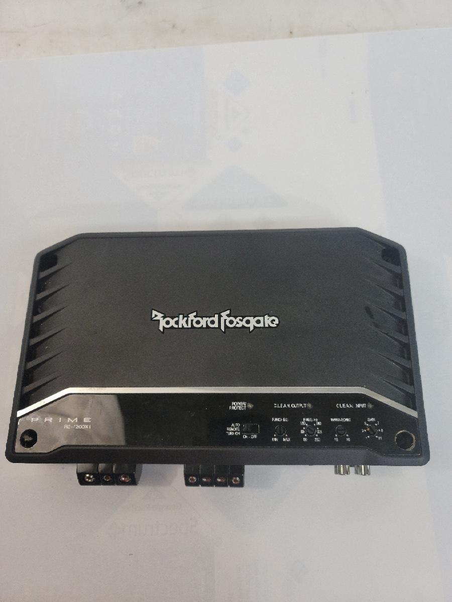 ROCKFORD FOSGATE PRIME R21200X1 1200W CAR AMP Very Good Buya