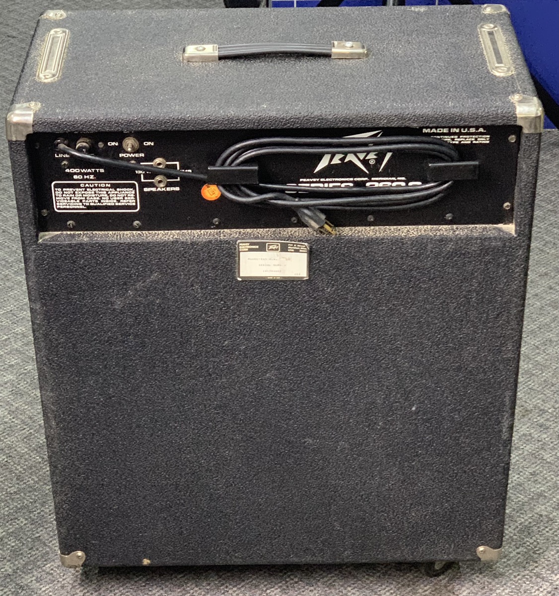 Peavey Bass Combo Mark III Series 270 C Bass Head and Amplifier Good