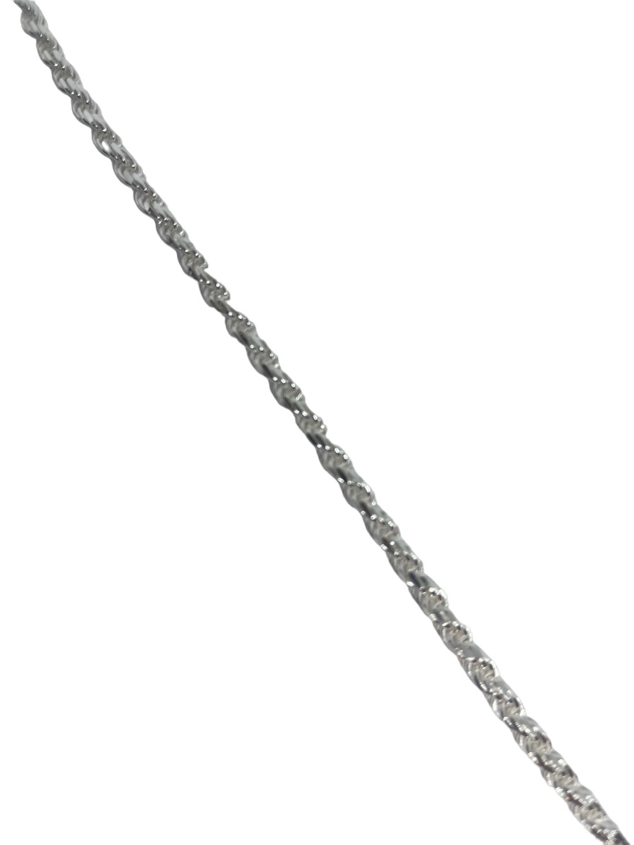 22" Silver Rope Chain 925 Silver 15.8dwt New Mr. Pawn AZNV