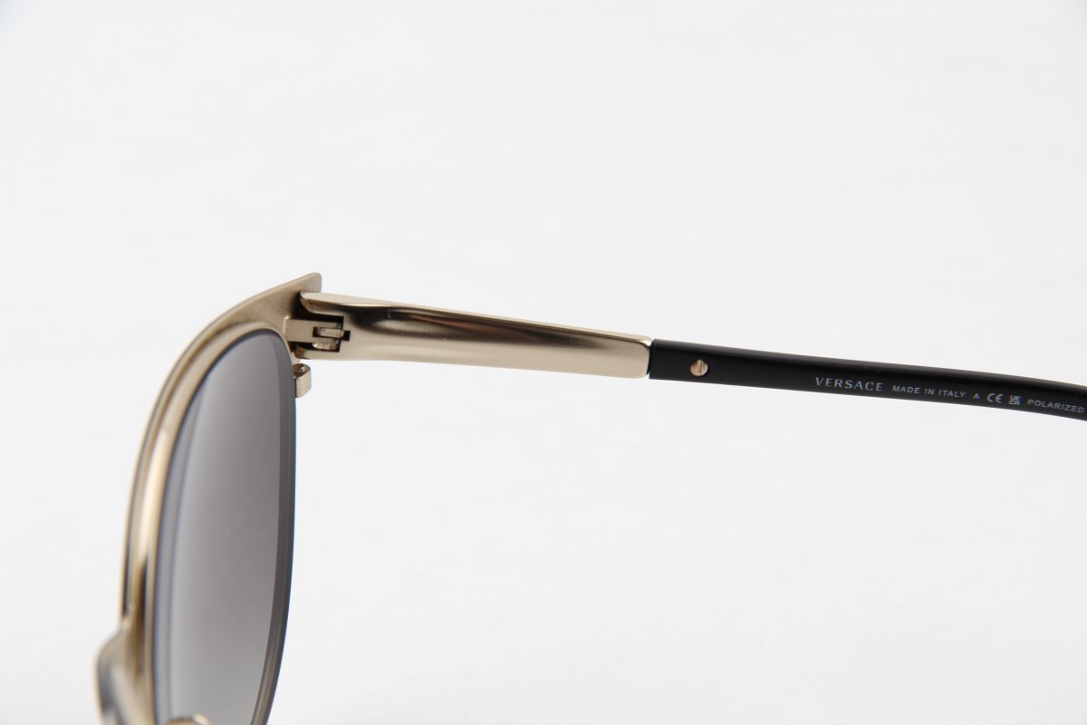 Versace VE2168 Grey Gradient Polarized Sunglasses Brand New | Buya