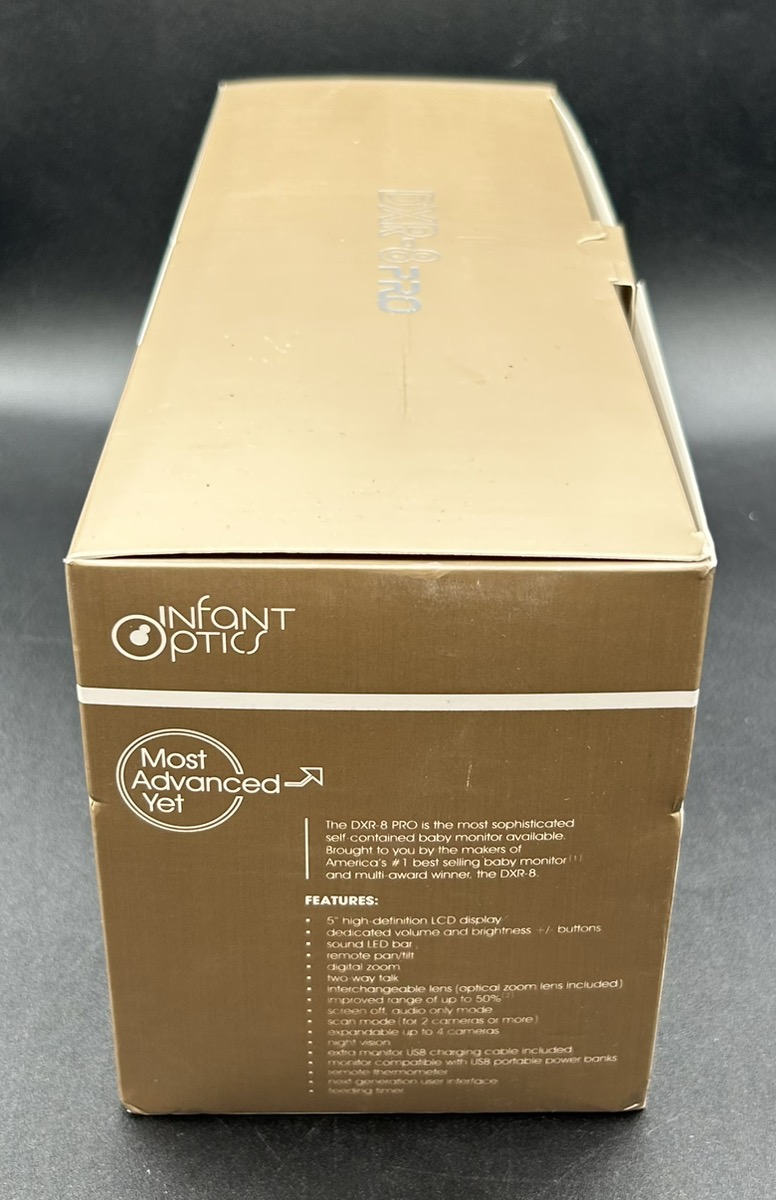 INFANT OPTICS DXR8 WIRELESS DIGITAL VIDEO AND BABY MONITORING SYSTEM