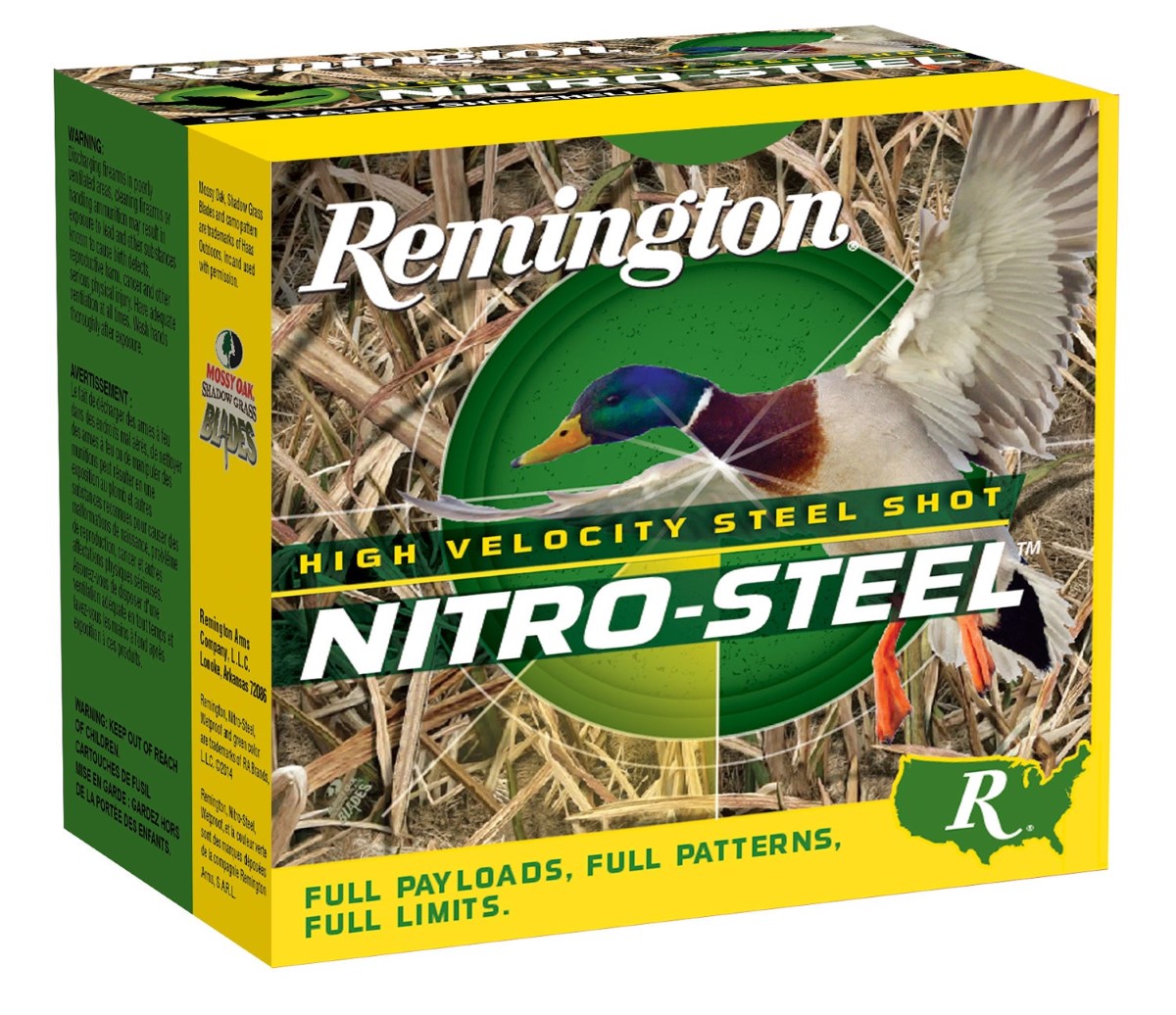 REMINGTON NITROSTEEL HIGH VELOCITY WATERFOWL 12 GA 3" 1 1/4 OZ 2