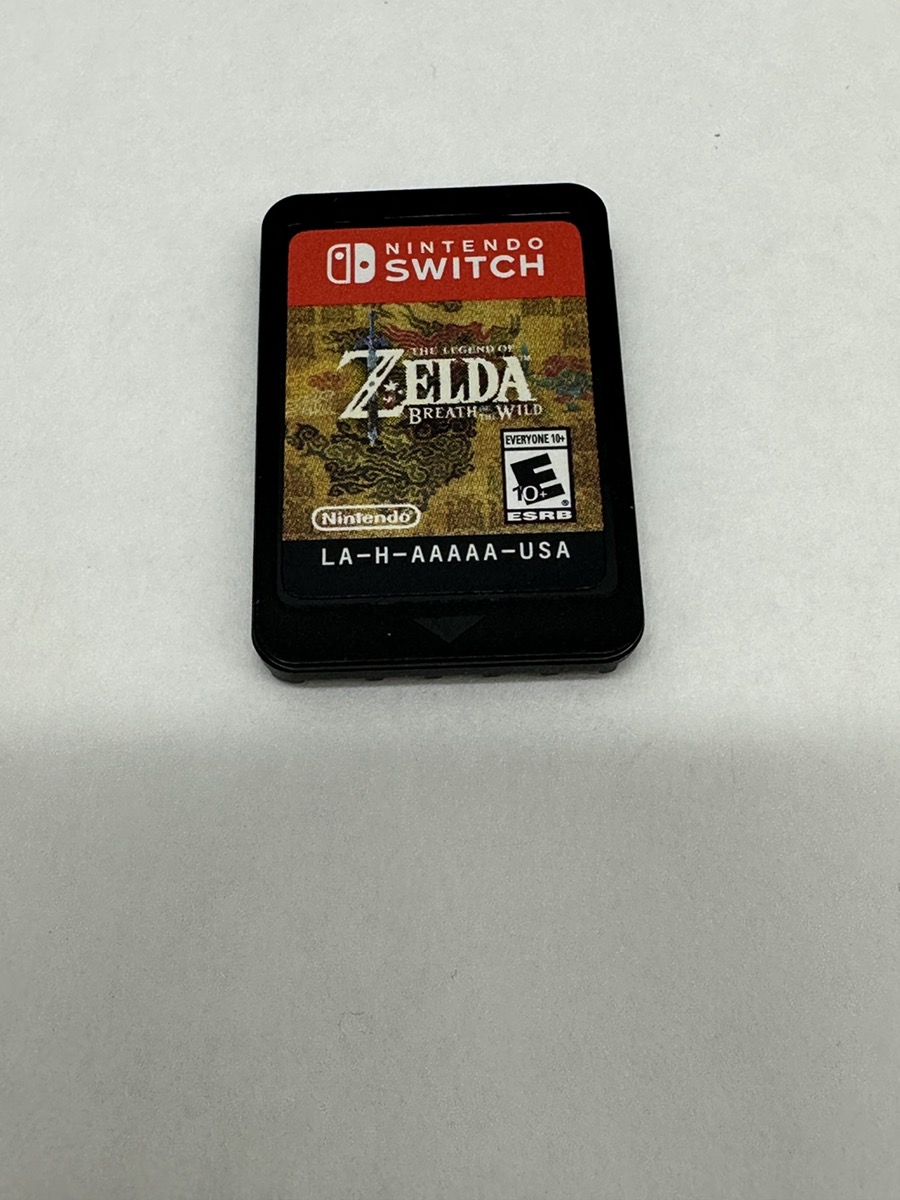 Nintendo Switch The Legend Of Zelda Breath Of The Wild (Cartridge Only ...