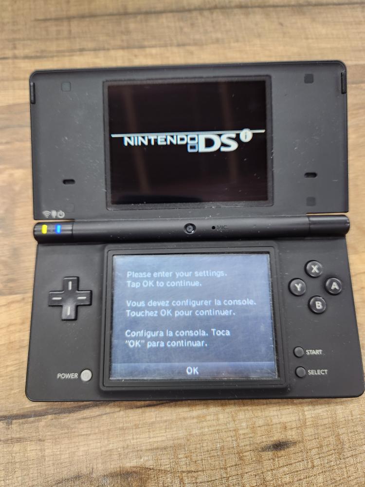NINTENDO DSI - HANDHELD GAME CONSOLE - TWL-001 WITH STYLUS, CHARGER ...