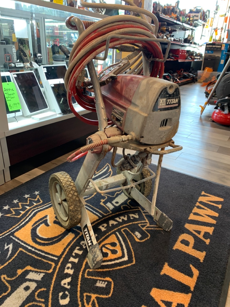 TITAN XT330 AIRLESS SPRAYER Good Capital Pawn Salem OR
