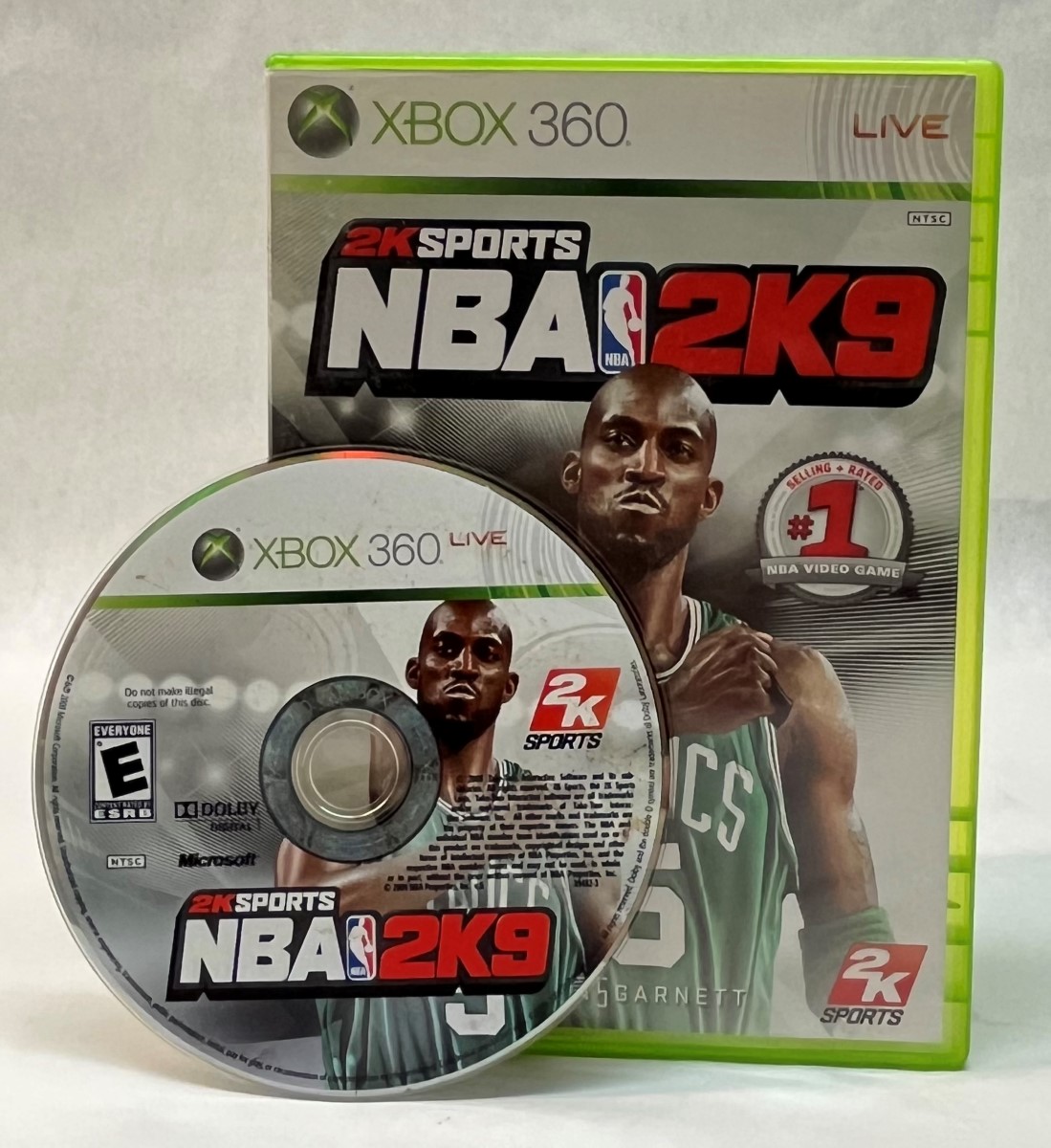 NBA2K9 For Microsoft Xbox 360 W/Game Manual Good | Buya