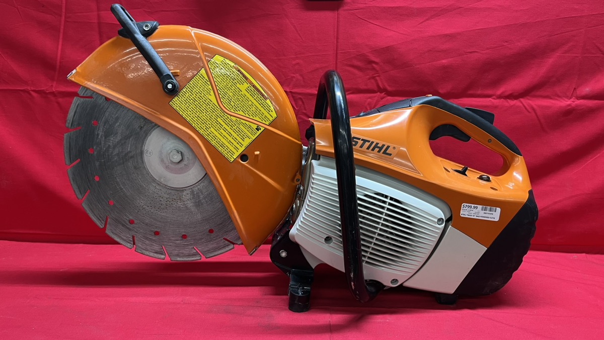 STIHL TS420 14" Gas Powered Cutquik Concrete CutOff Saw w/Blade Very