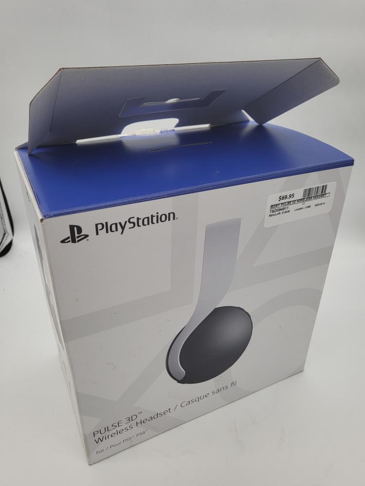 SONY PULSE 3D WIRELESS HEADSET FOR PS5/PS4 - W/ DONGLE IN BOX Good | Buya