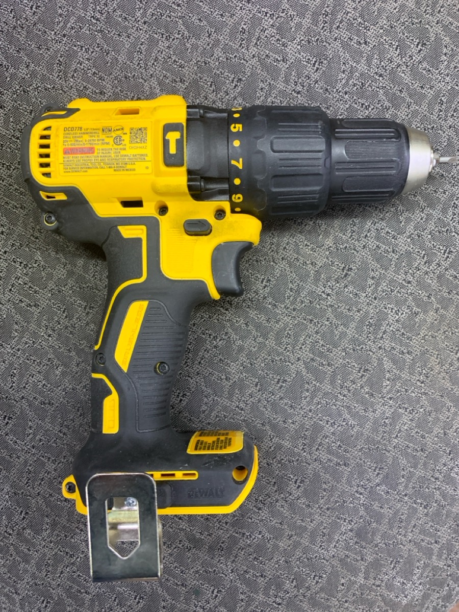 Dewalt Dcd778 Hammer Drill 12 Cordless Like New Buya 