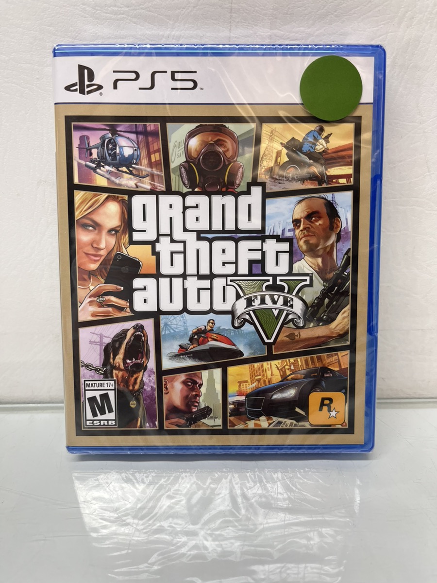 Grand Theft Auto V Ps5 Original Sony Playstation Kaset Ps5 GTA 5 Ps 5