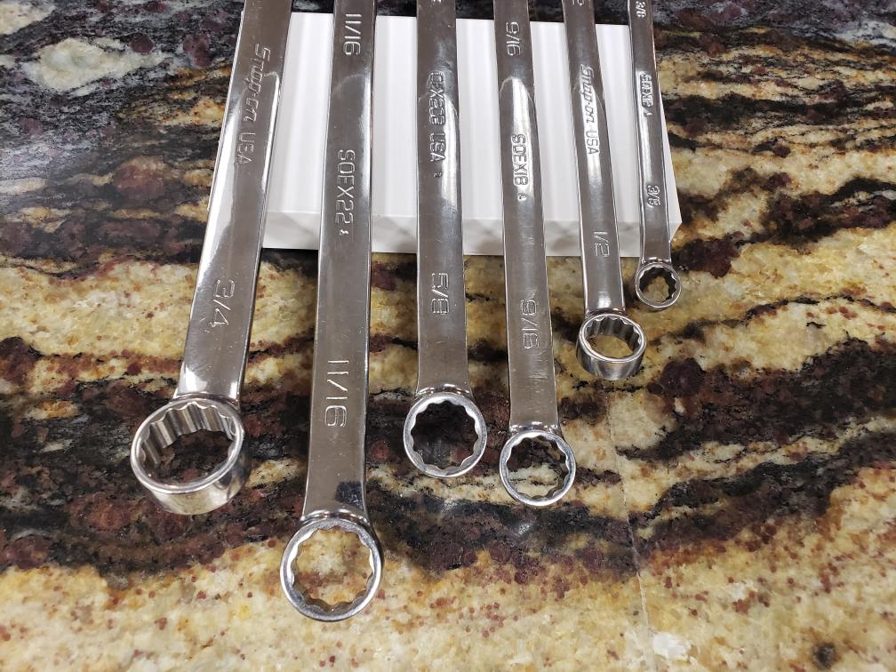 SNAPON TOOLS 6PC METRIC 12 POINT FLANK DRIVE PLUS WRENCH SET SOEX Like