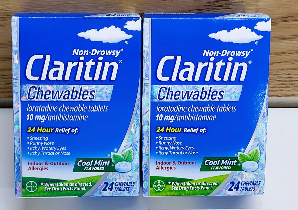 CLARITIN CHEWABLES 2 PACK Brand New Buya