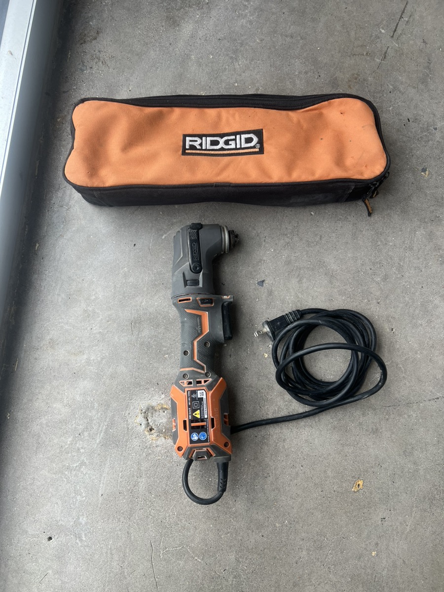 RIDGID TOOLS R2851-SERIES B 120V MULTI TOOL WITH BAG Very Good | Buya