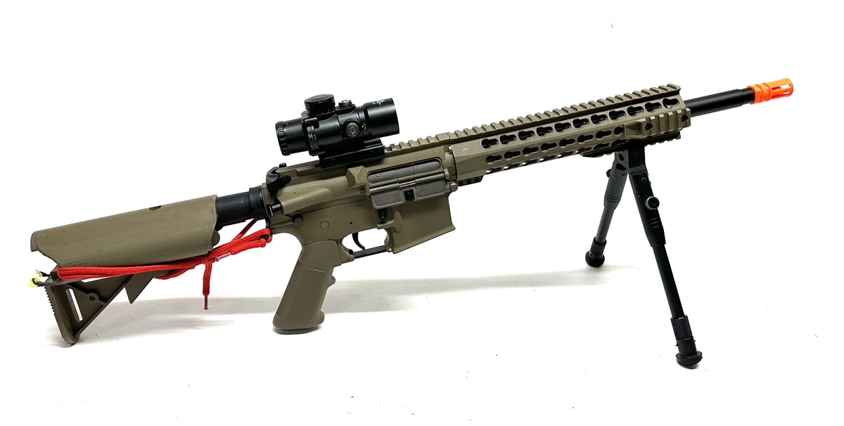 LANCER TACTICAL GEN 2 LT19 M4 AIRSOFT AEG RIFLE W/ EXTRAS! For parts or not working Central