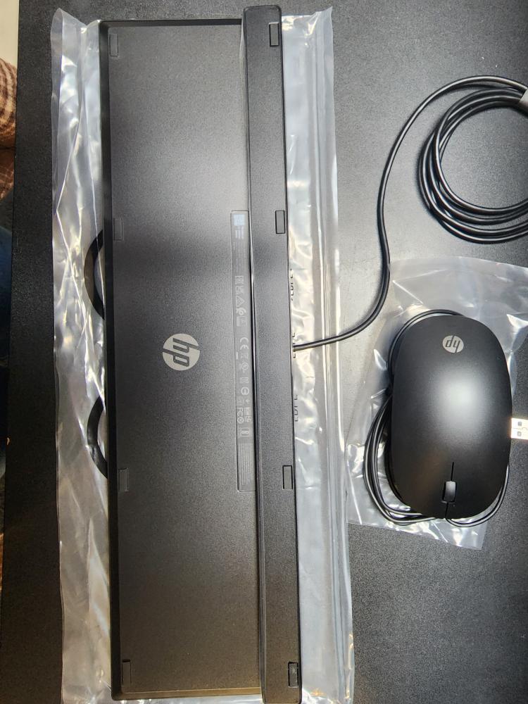 HEWLETT PACKARD KEYBOARD AND MOUSE Brand New Buya