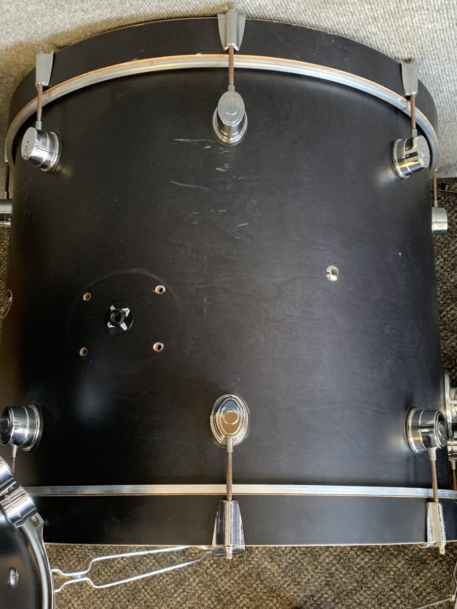 Pacific CX Series 2000's 4PC Drum Set No Hardware No Snare Very Good Buya