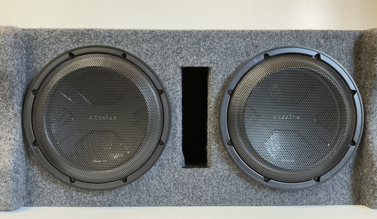 KENWOOD EXCELON KFCXW12 12" SUBWOOFER (PAIR) IN BOX Good Pawn 1