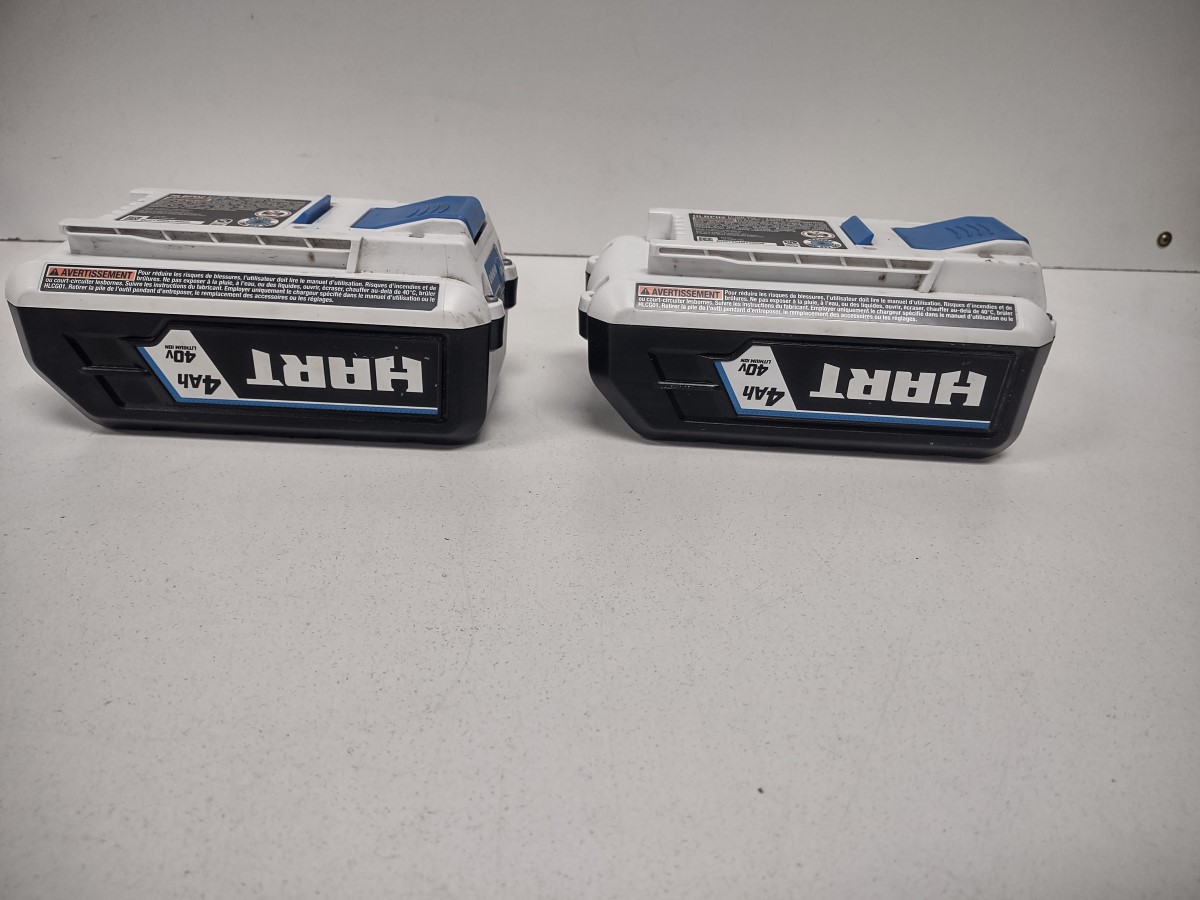 Hart Chainsaw HLCS01 14" Bar Brushless Electric Two 40v 4Ah Battery