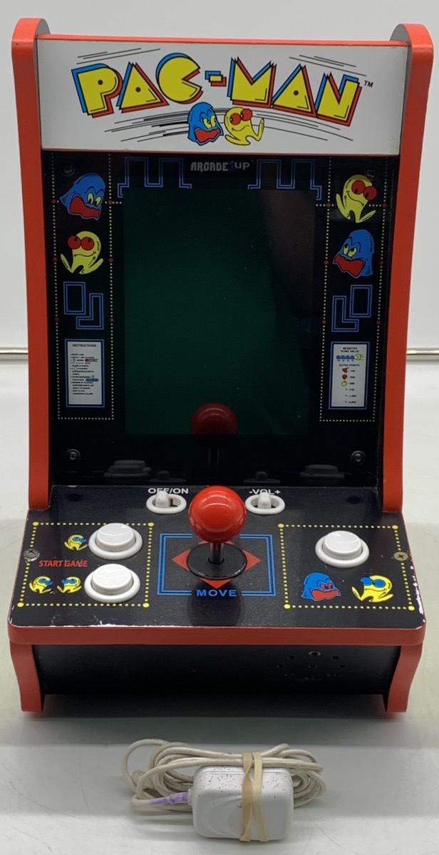 Arcade 1UP Table-Top Pac-Man Arcade Video Game System Console w ...