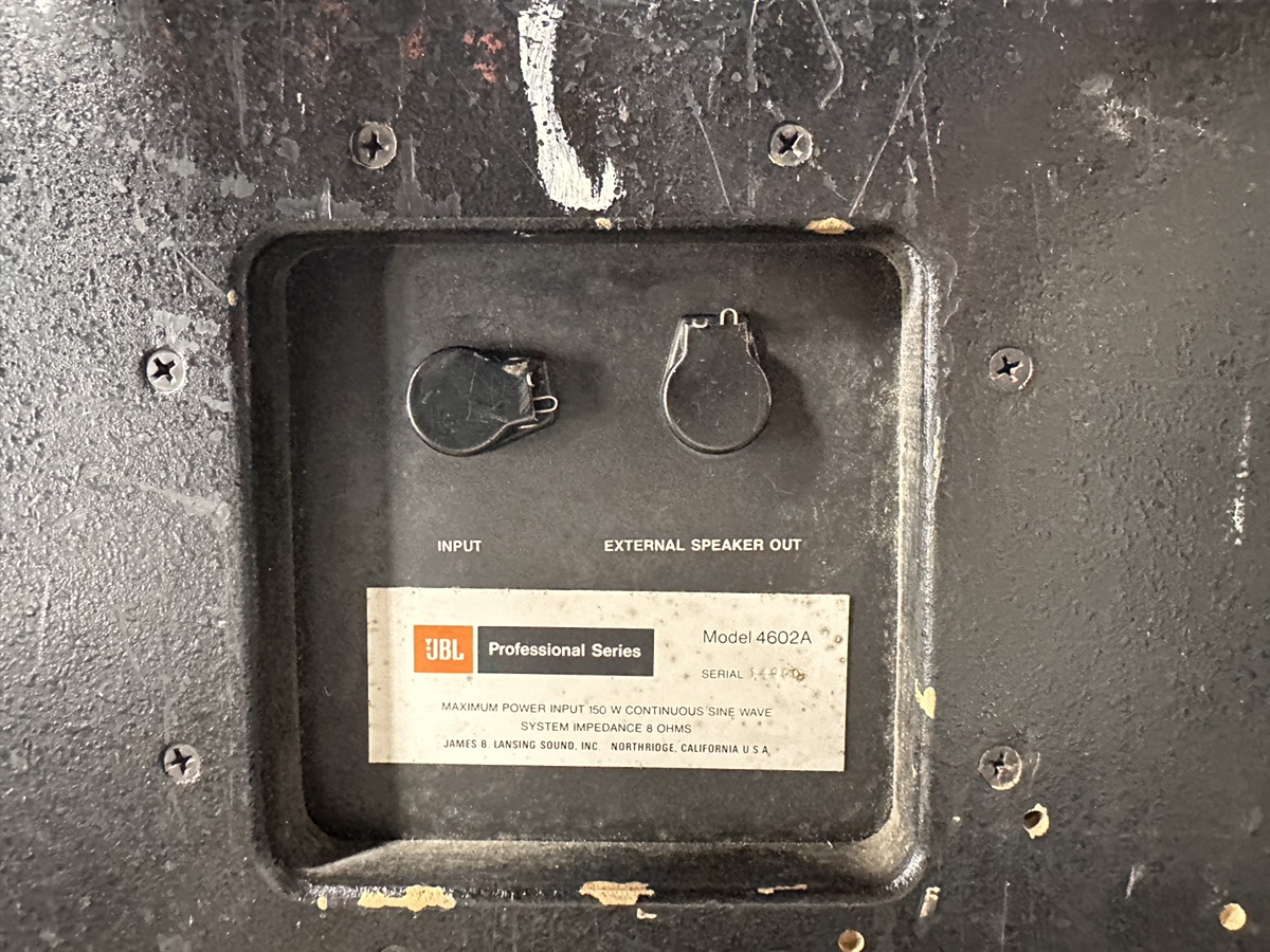 JBL 4602A PASSIVE WEDGE MONITOR Very Good Pawn 1 Spokane WA