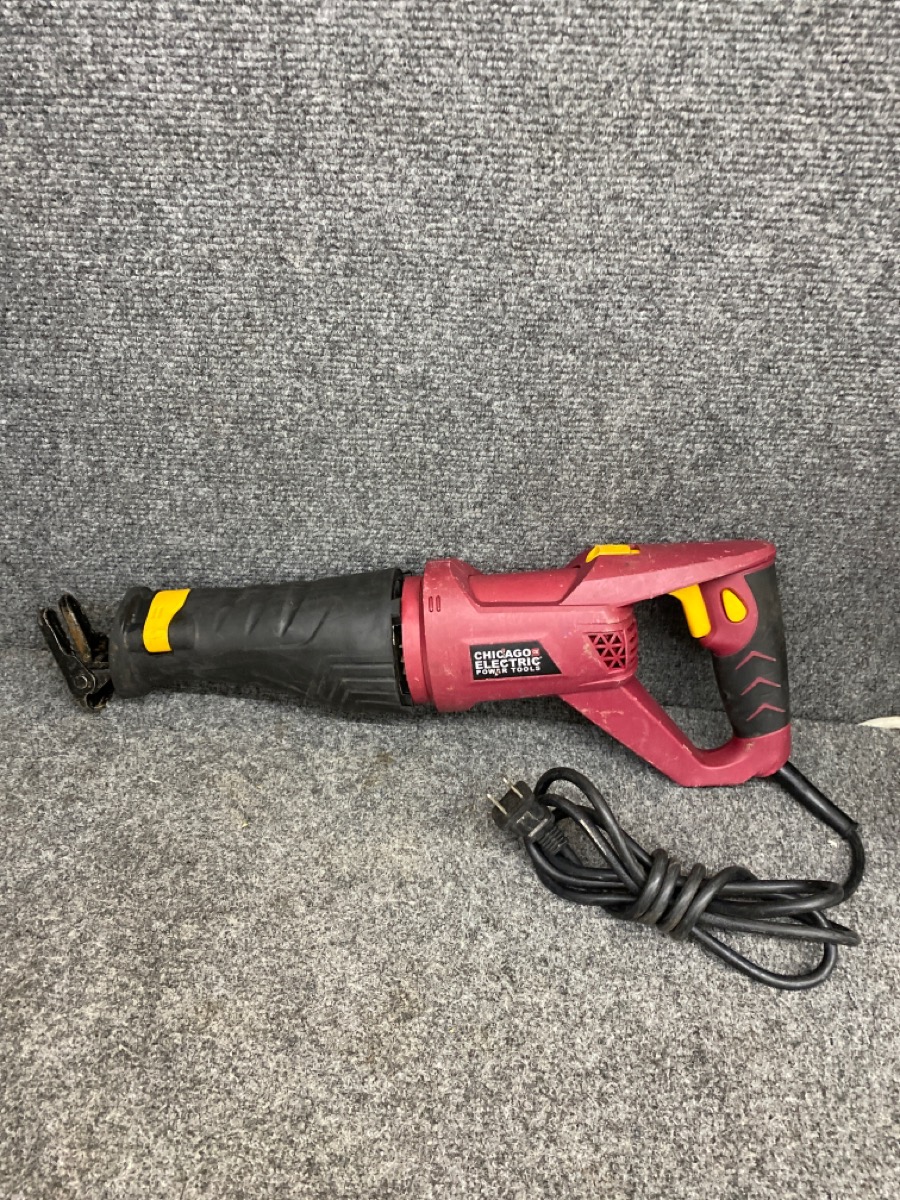 CHICAGO ELECTRIC RECIPROCATING SAW 61884 Good Buya