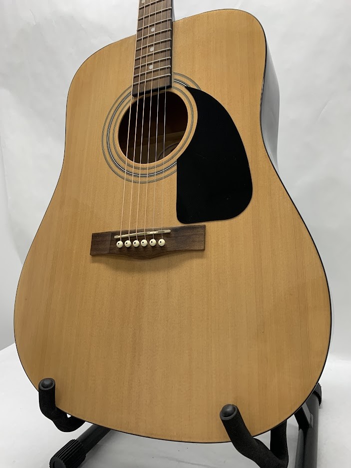 FENDER FA100 NATURAL FINISH ACOUSTIC GUITAR Very Good Heartland