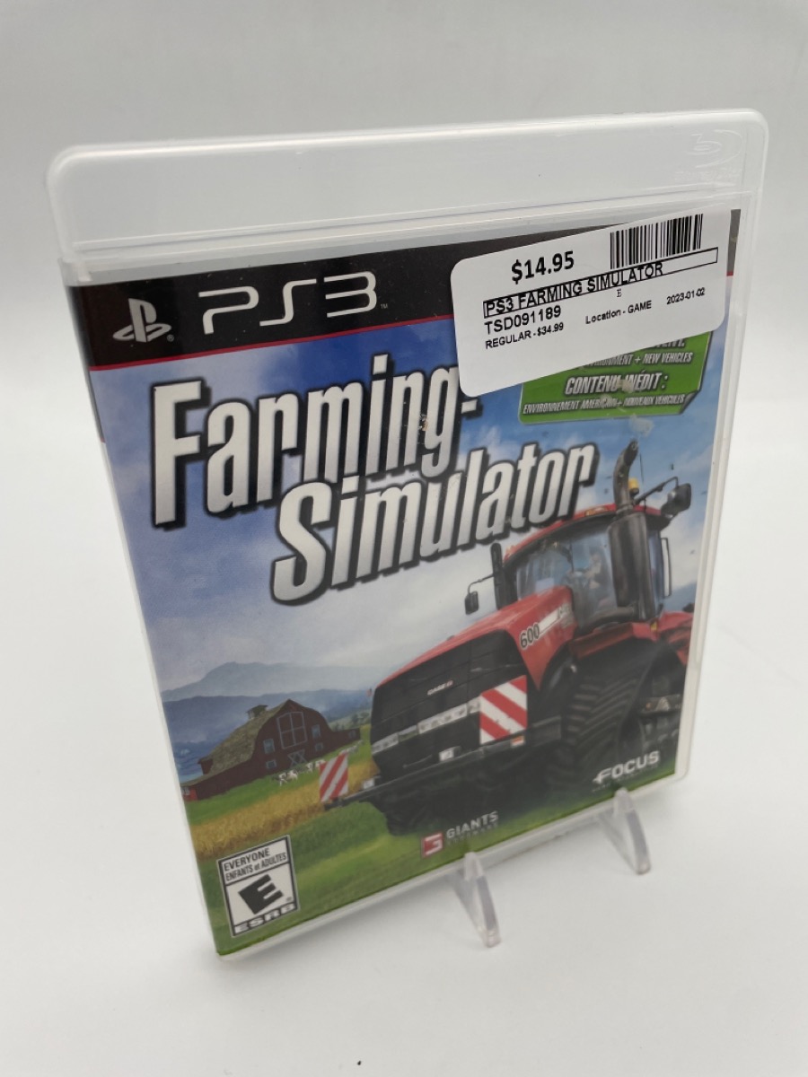 PS3 FARMING SIMULATOR Good | Buya