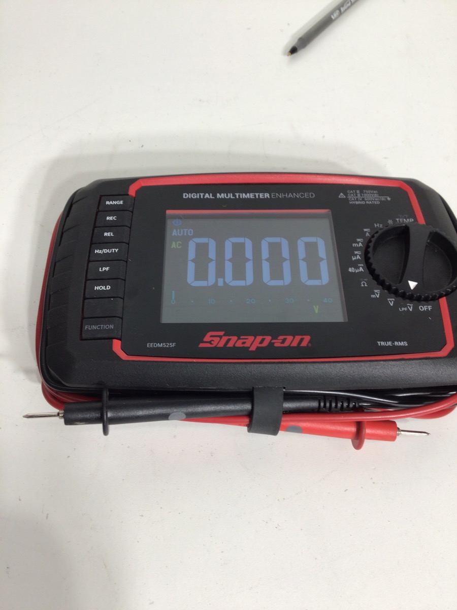 SNAPON MULTIMETER EEDM525F Like New Pawn 1 Spokane WA