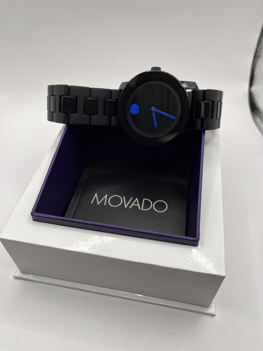 MOVADO Gent's Wristwatch BOLD MB.01.1.29.6015 Like New | Pawn 1 ...