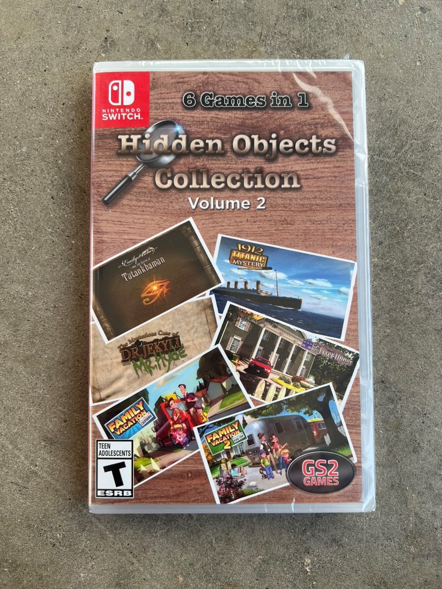 Hidden Objects Collection Volume 2 NINTENDO SWITCH HIDDEN OBJECTS COLLECTION VOL 2 NEW SEALED Brand New | Buya