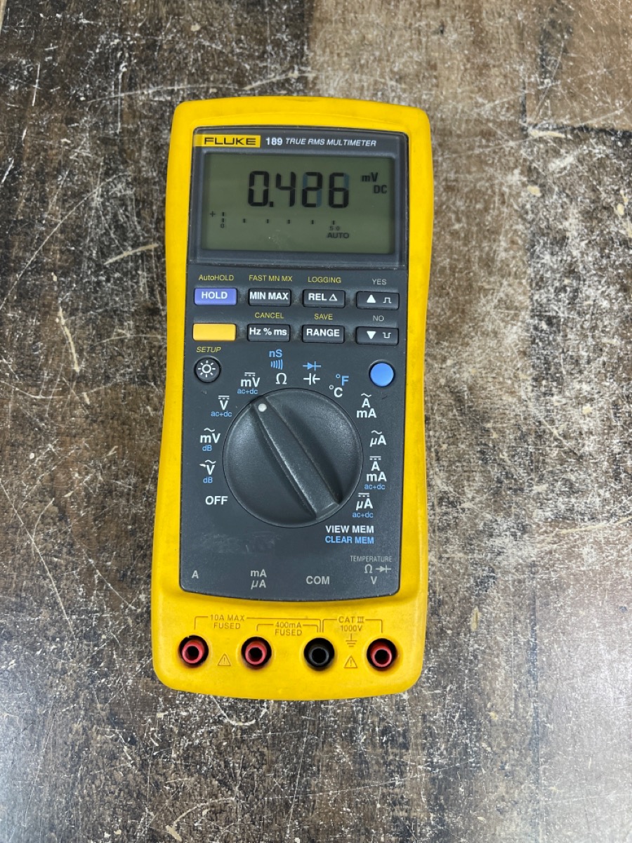Fluke 189 True RMS Digital Multimeter Good A1 Hawk