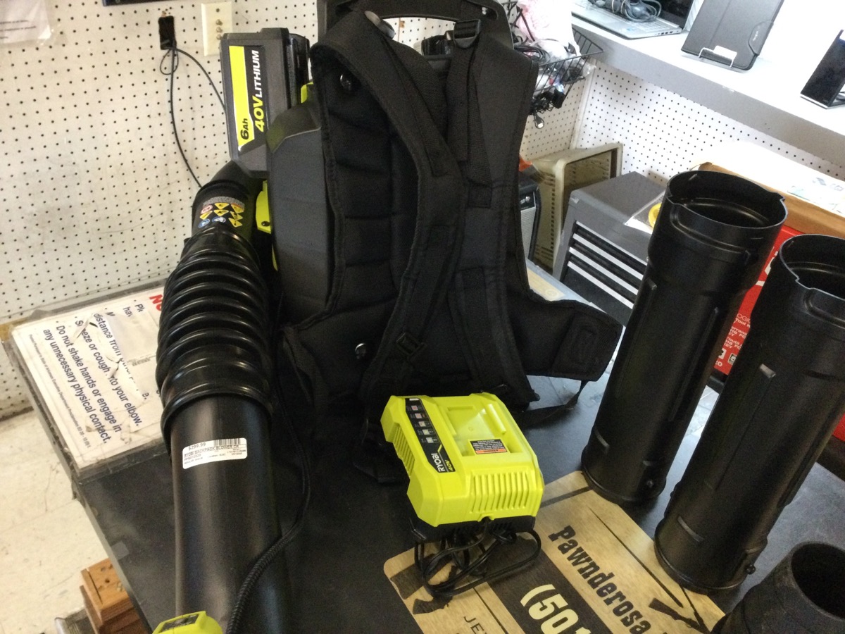 Ryobi Backpack Blower 40V Model RY38BP