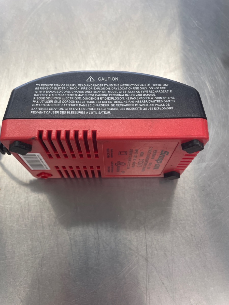 SNAPON CTC572 NICD 7.2V CLASS 2 BATTERY CHARGER Good Gold N Pawn