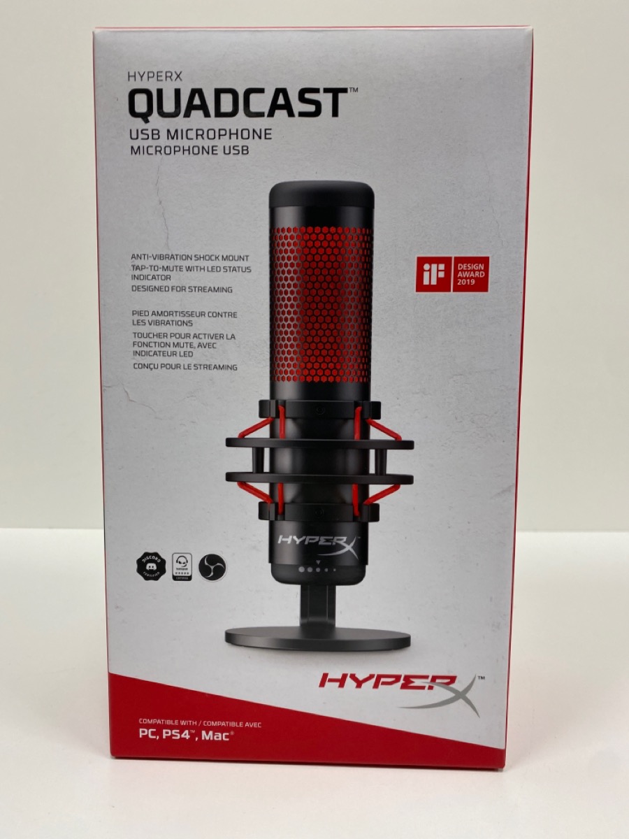 HYPER X HXMICQCBK *USB MIC* Good Buya